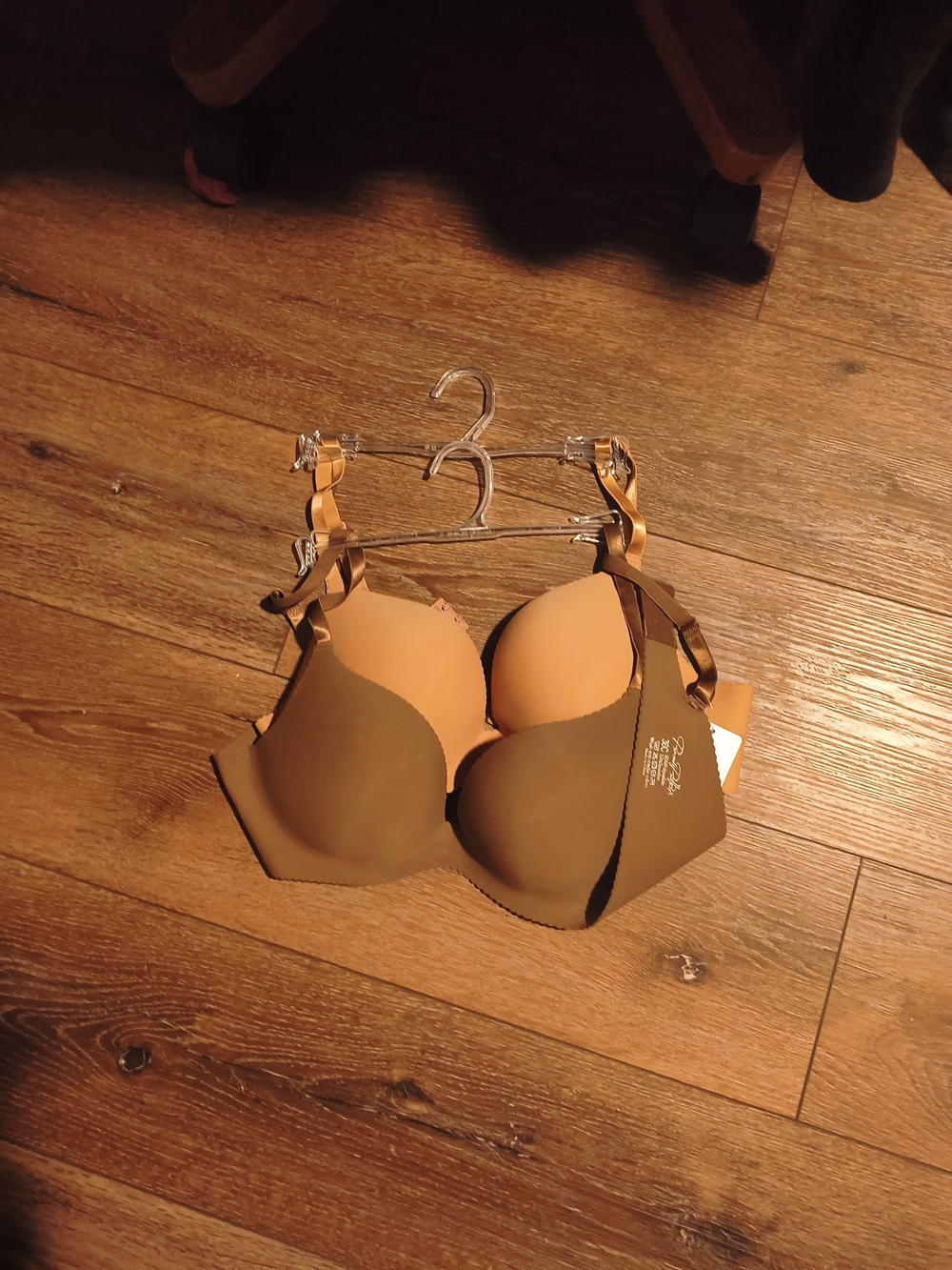 Rene Rofe Smooth Molded T-Shirt Bra in Brown